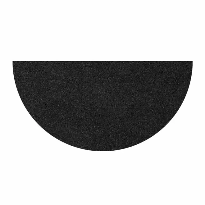 TAPIS D ACCUEIL PERSONNALISABLE 'BIENVENUE FORME' - Demi-lune