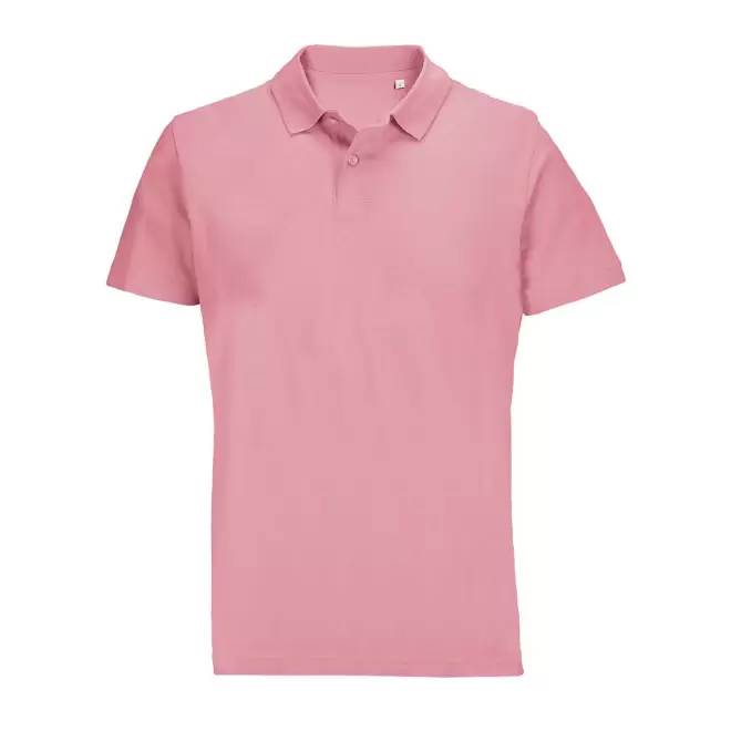 POLO MIXTE COULEUR PERSONNALISABLE 'PULSE' 170G/M2 - rose bonbon
