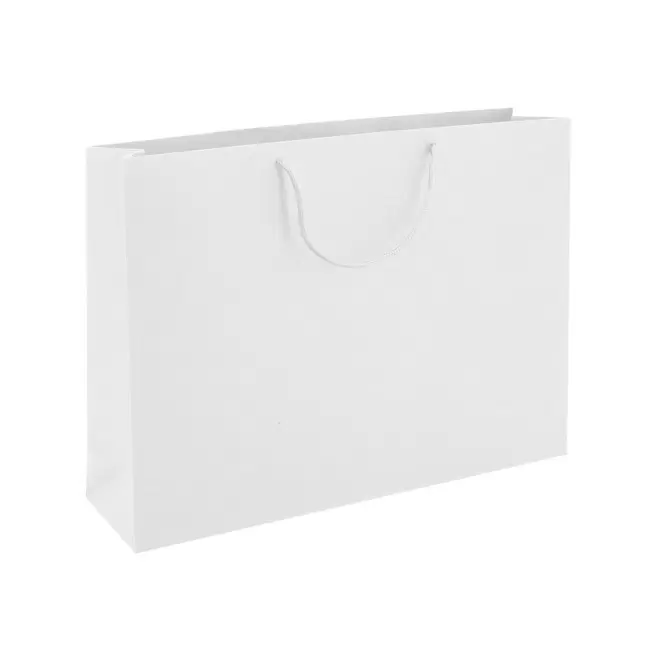 SAC CADEAU PERSONNALISE 42x30x9 'KARTELOS' - blanc