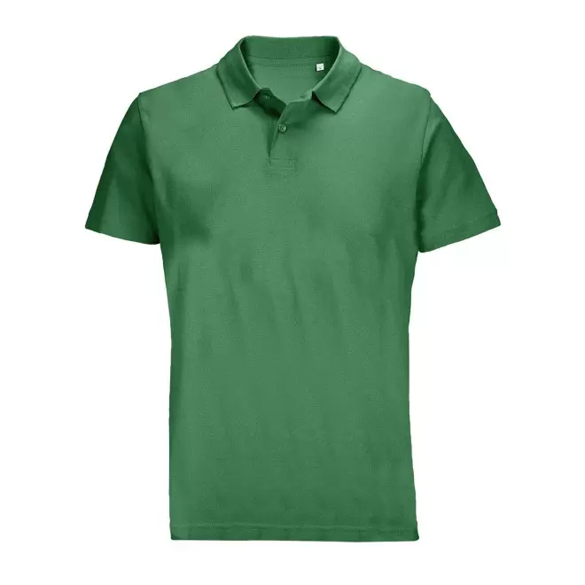 POLO MIXTE COULEUR PERSONNALISABLE 'PULSE' 170G/M2 - vert prairie