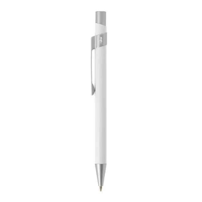 STYLO BIC®  PERSONNALISABLE 'METAL PRO' - blanc opaque