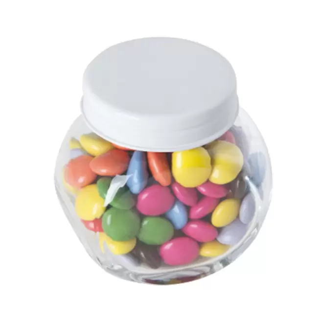 BONBONNIERE DE BONBONS PERSONNALISABLE 'YAMA' - blanc