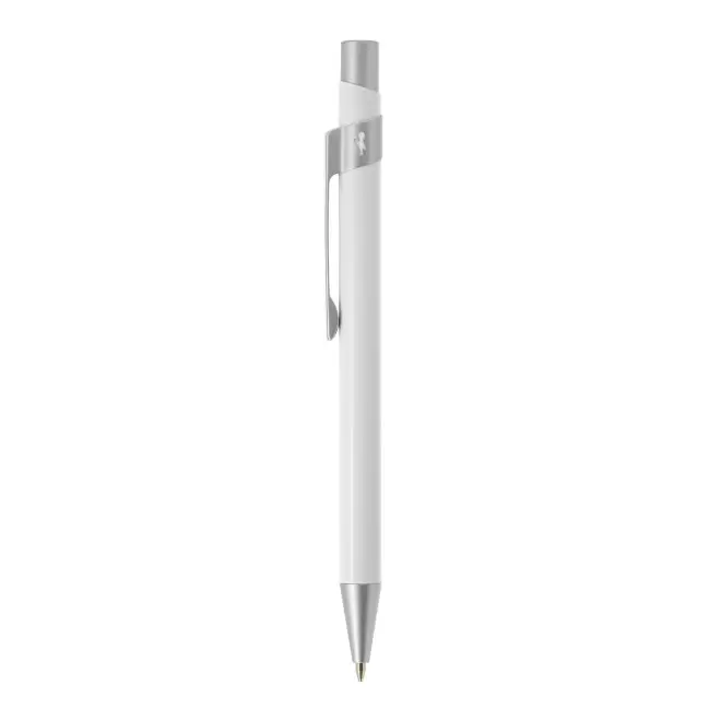 STYLO BIC®  PERSONNALISABLE 'METAL PRO' - blanc poli