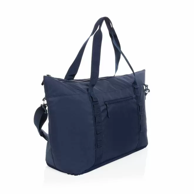 SAC PERSONNALISABLE ISOTHERME RPET 'ELLIE CABAS' - bleu marine