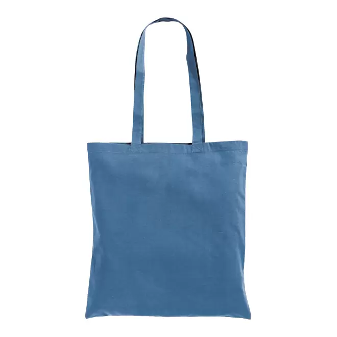 SAC COTON RECYCLE PERSONNALISABLE 120 G/M2 A 180 G/M2 'JAVA'' - bleu acier