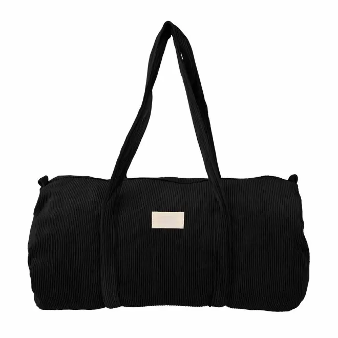SAC POLOCHON EUROPE PERSONNALISABLE 'POLUX VELOURS' - noir