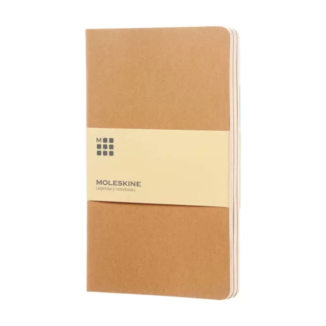 CARNET PERSONNALISABLE SOUPLE A5 LIGNE MOLESKINE 'RAFFIN' - kraft