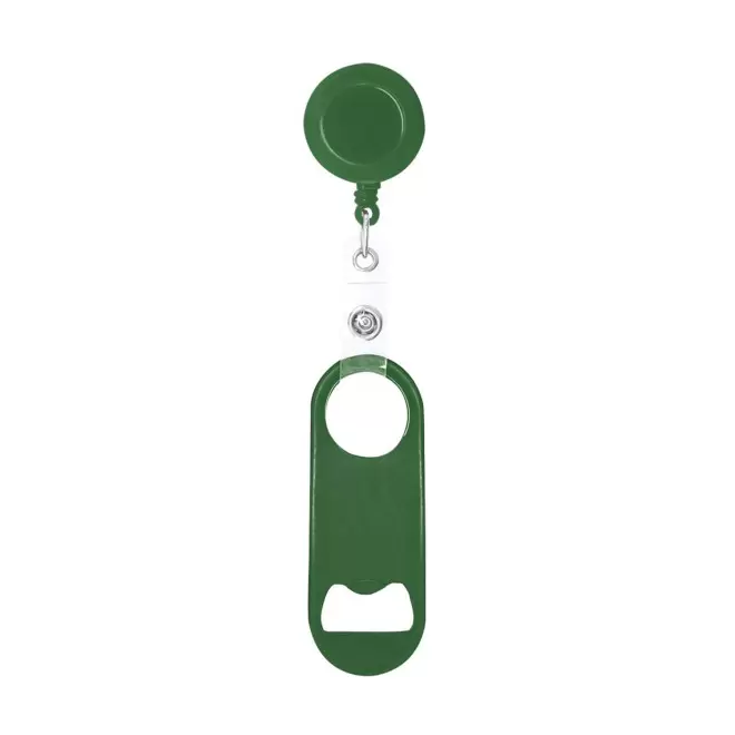 PORTE CLES DECAPSULEUR DEROULEUR PERSONNALISE 'FALY' - vert