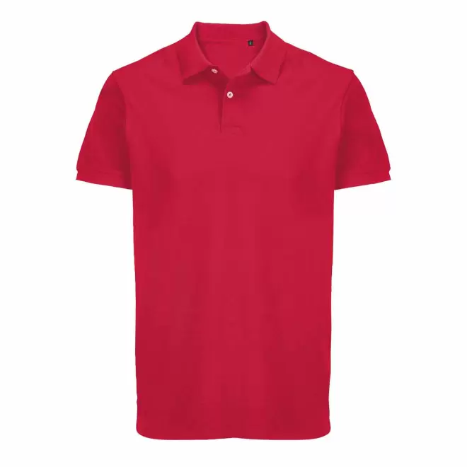 POLO MIXTE PERSONNALISABLE COULEUR 'PACIFIC' 210G/M2 - rouge