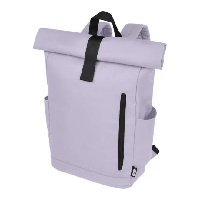 SAC A DOS ENROULABLE PUBLICITAIRE 'SAVARO' - lilas
