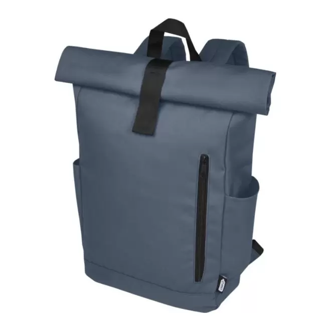 SAC A DOS ENROULABLE PUBLICITAIRE 'SAVARO' - bleu gris