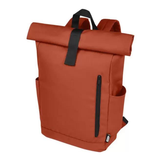 SAC A DOS ENROULABLE PUBLICITAIRE 'SAVARO' - rouge brique