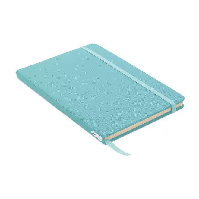 CARNET PERSONNALISABLE A5 'JAMSA' - bleu turquoise