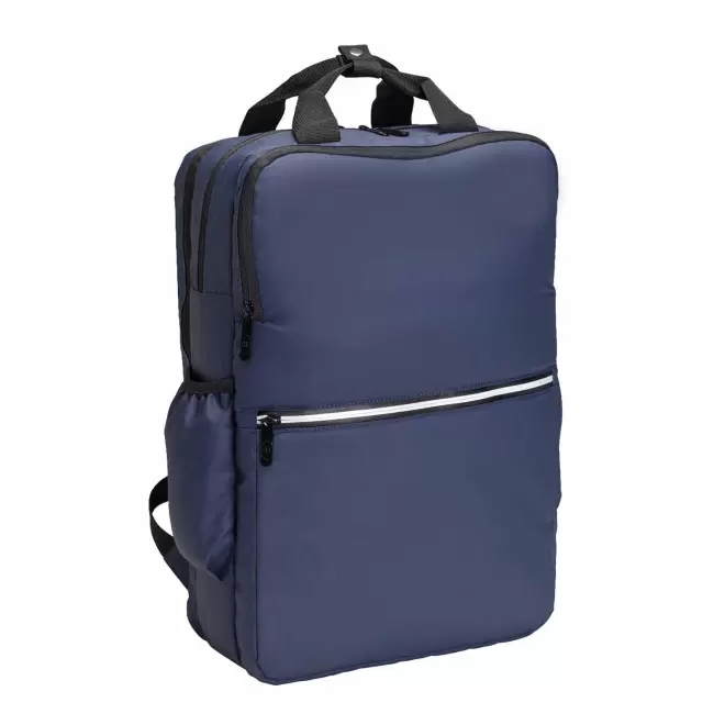 SAC A DOS ORDINATEUR CONNECTE PERSONNALISABLE 'KINLEY' - bleu marine