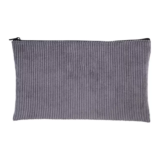 TROUSSE PERSONNALISABLE VELOURS COTELE 'POLUX VELOURS' - gris