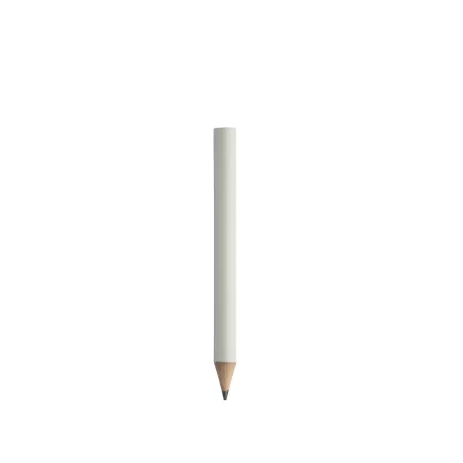 LOT DE 100 MINI CRAYON PERSONNALISABLE 'MINI IKA' - blanc
