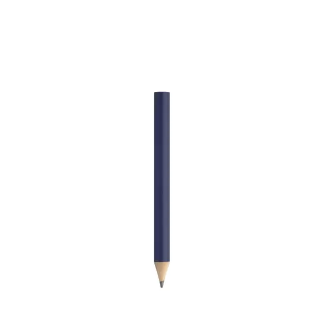 LOT DE 100 MINI CRAYON PERSONNALISABLE 'MINI IKA' - bleu foncé