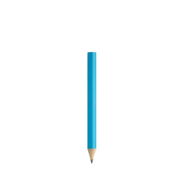 LOT DE 100 MINI CRAYON PERSONNALISABLE 'MINI IKA' - bleu clair