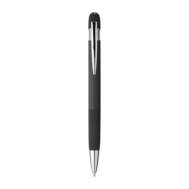 STYLO PERSONNALISABLE EN ALU RECYCLE 'POLUX' - noir
