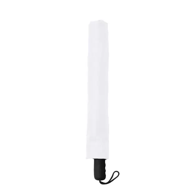 PARAPLUIE PLIABLE AUTOMATIQUE PERSONNALISABLE 'ANTONIO' - blanc