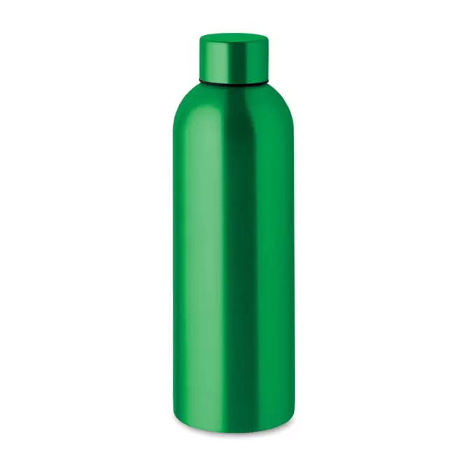 BOUTEILLE PERSONNALISEE EN ACIER RECYCLE 750ML 'SPOZIA' - vert