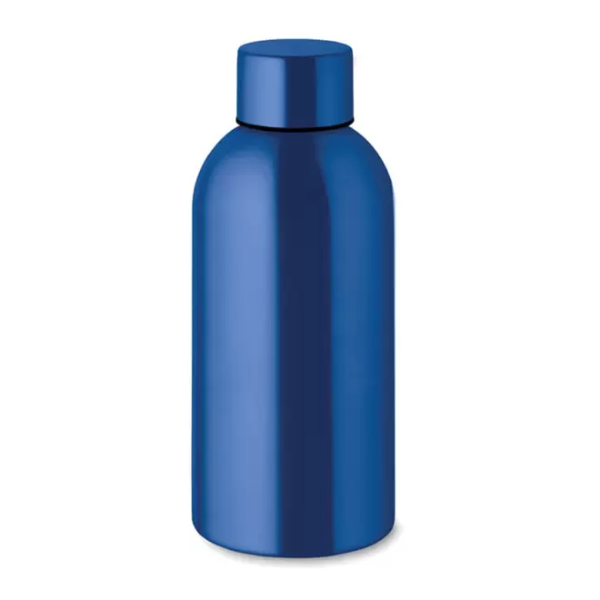 BOUTEILLE PERSONNALISEE EN ACIER RECYCLE 500ML 'SPOZIA' - bleu