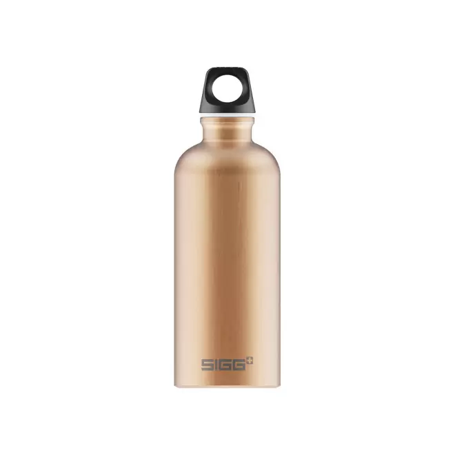 GOURDE EN ALUMINIUM SIGG 600ML PERSONNALISEE 'TRAVELLER' - cuivre