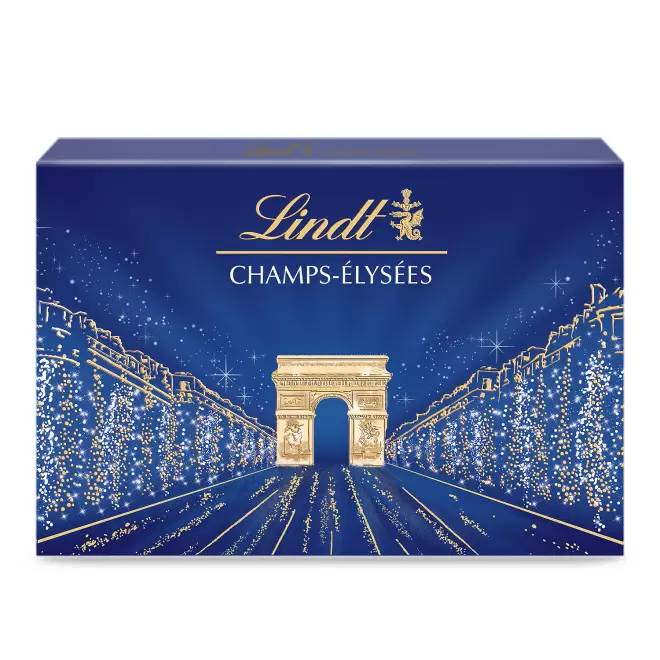 PETIT COFFRET PERSONNALISABLE LINDT 'CHAMPS-ELYSEES' - assorti