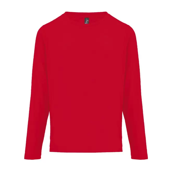 T-SHIRT PERSONNALISABLE FEMME ML COULEUR 'MONARCH' 150G/M2 - rouge