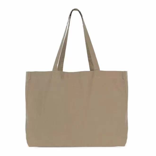 MAXI SAC SHOPPING PERSONNALISABLE 310 GR 'ARIANA' - brun