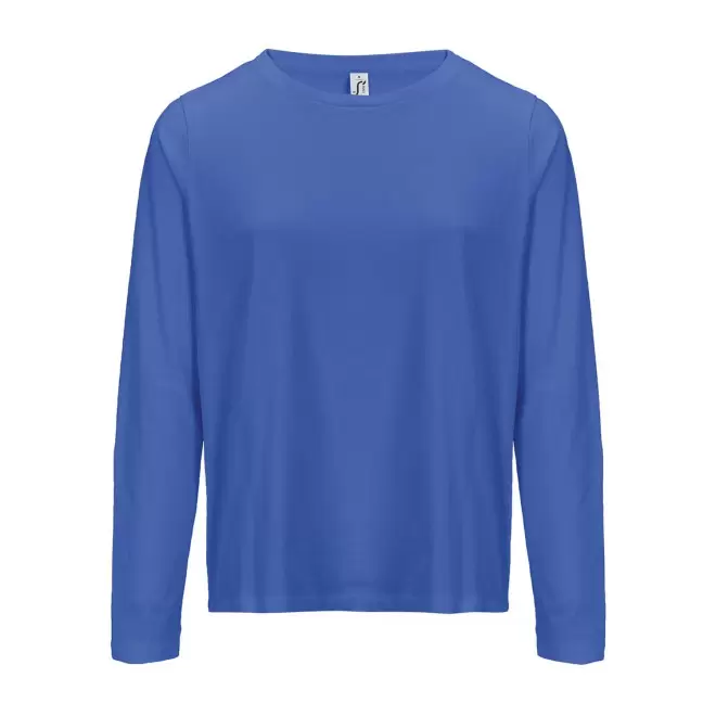 T-SHIRT PERSONNALISABLE FEMME ML COULEUR 'MONARCH' 150G/M2 - bleu royal