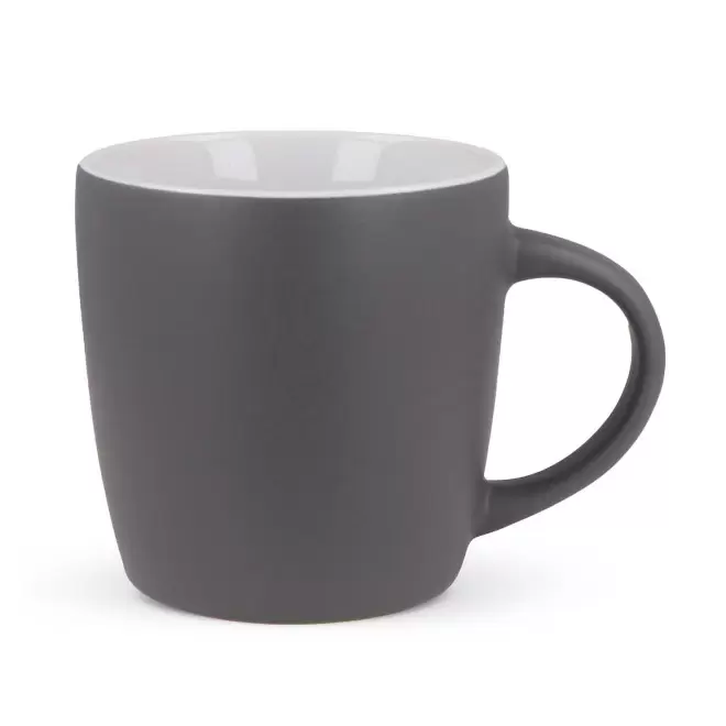 MUG EN CERAMIQUE MATE 250ML PERSONNALISABLE 'HARKI' - gris