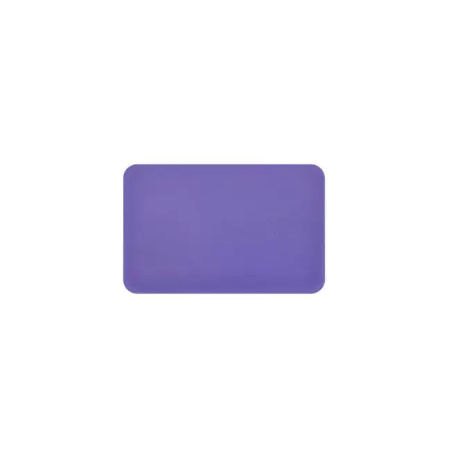 JETON DE FETES ET MANEGES PERSONNALISABLE 'FUNZY RECTANGLE' - violet