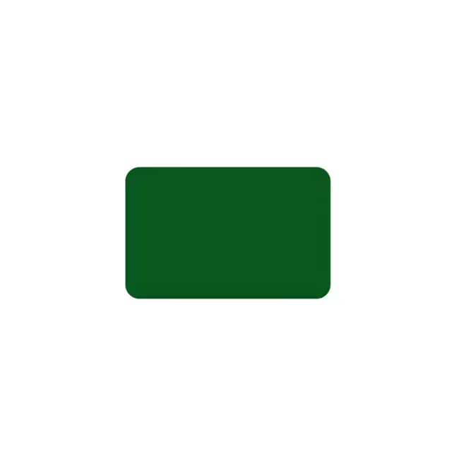 JETON DE FETES ET MANEGES PERSONNALISABLE 'FUNZY RECTANGLE' - vert foncé