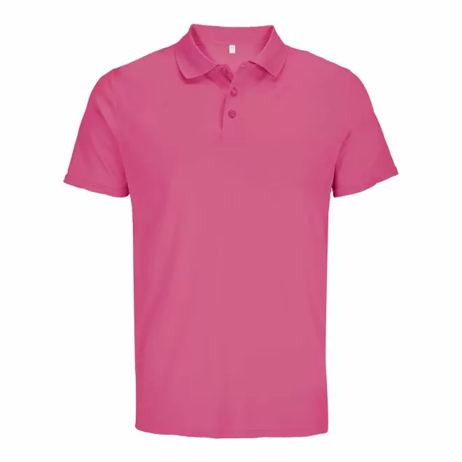 POLO DE SPORT PERSONNALISABLE MIXTE 'PITCHER' - rose