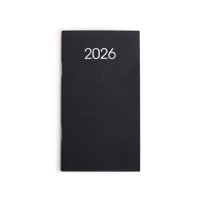 AGENDA QUINZAINIER DE POCHE PERSONNALISABLE 'OFFIXE' - noir