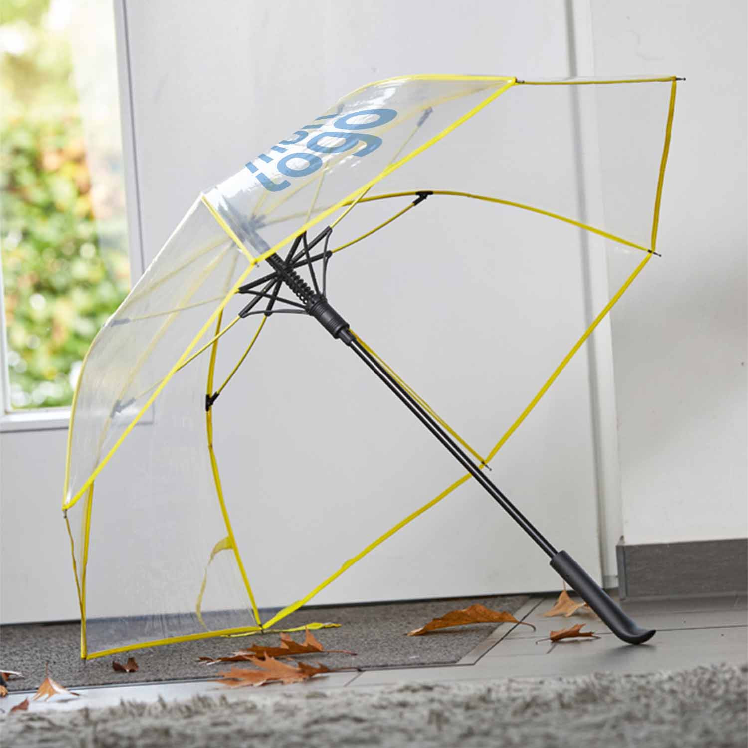 Parapluie Transparent avec Motif - Jaune - Garçon - 0.00