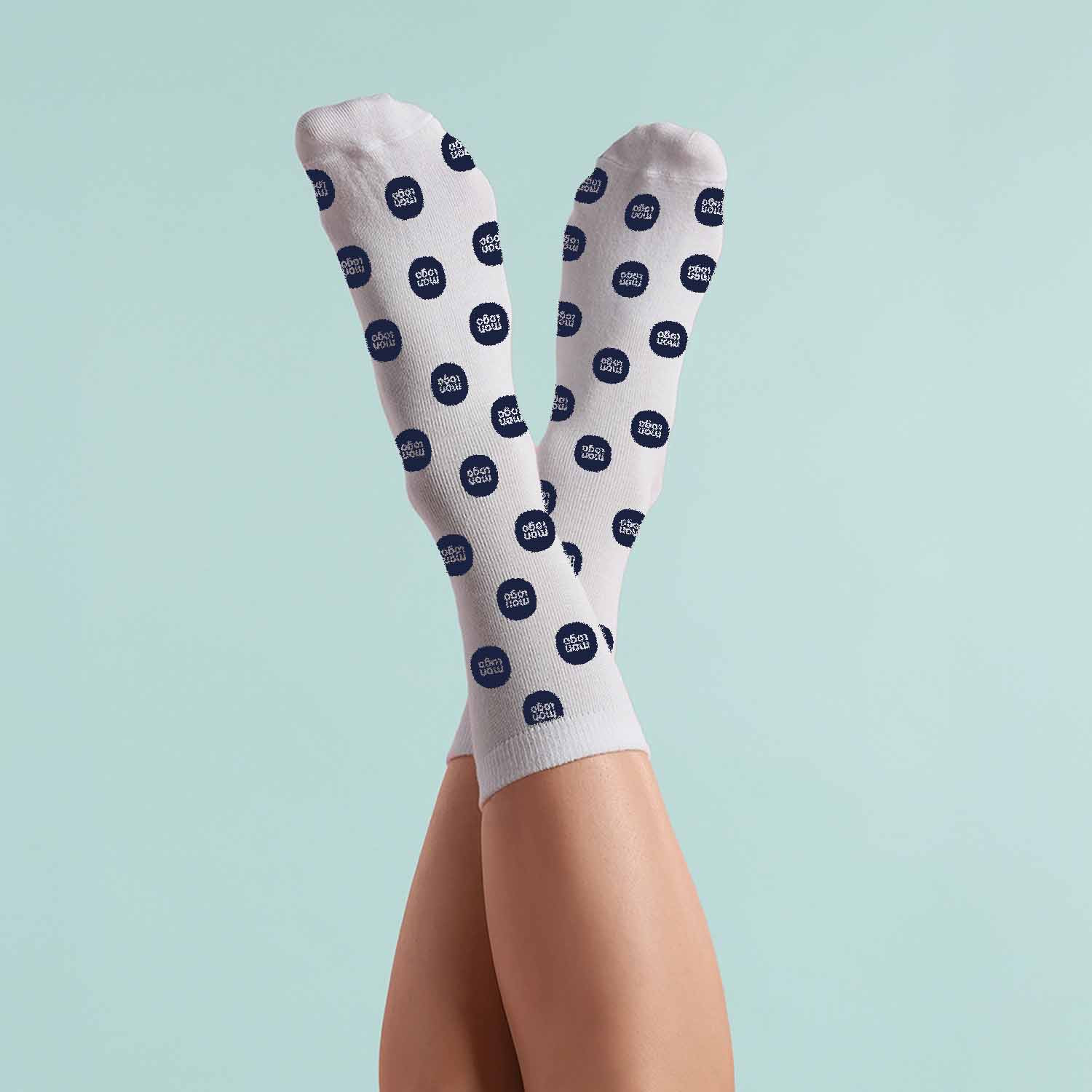 Chaussettes Unisexes Colorées En Coton Bio – Design Robots, Sans Couture, Confortables Et Respirantes