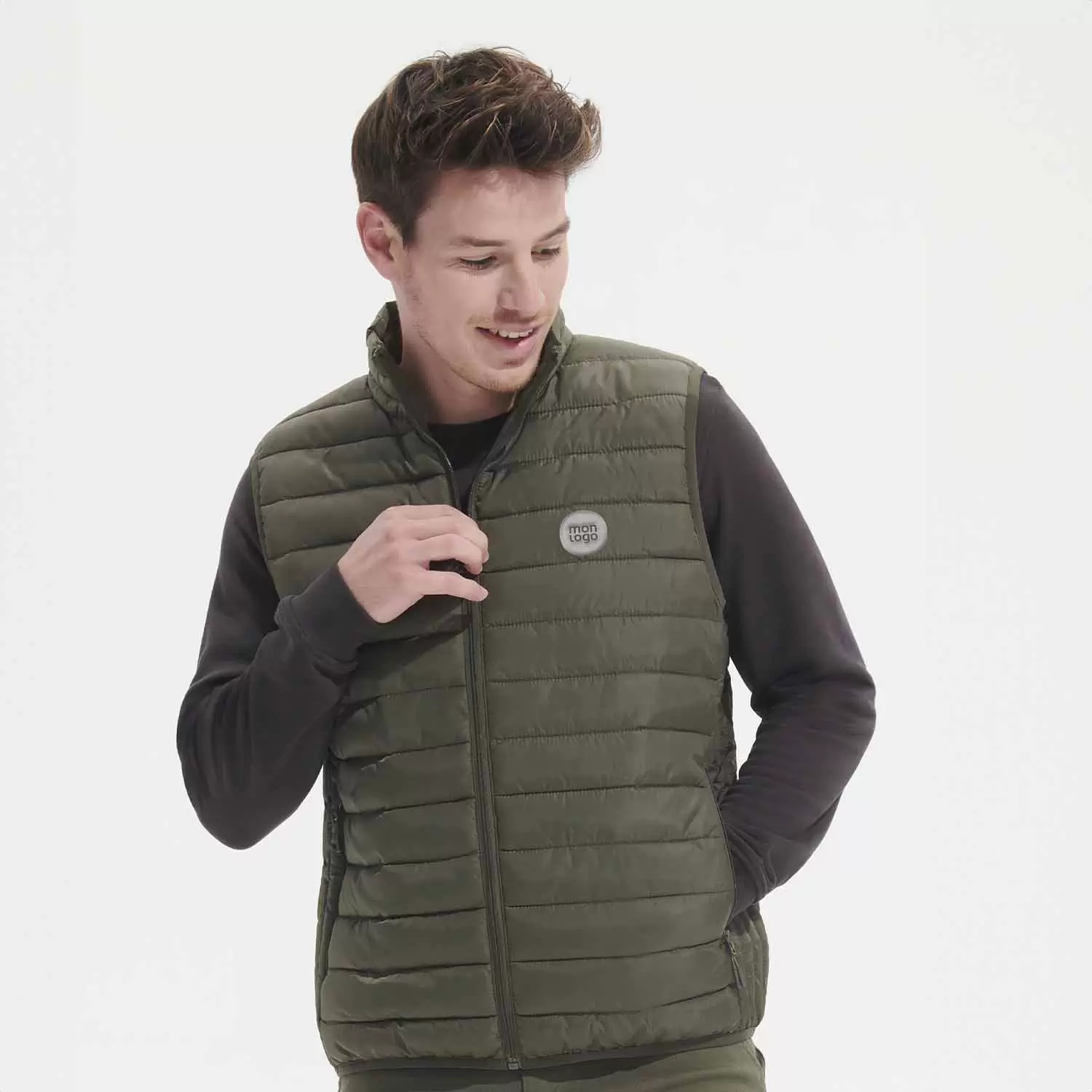 Doudoune Publicitaire Sans Manche Homme 'Wave' ObjetRama