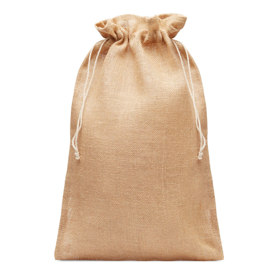 Pochon toile de jute personnalisé hotsell