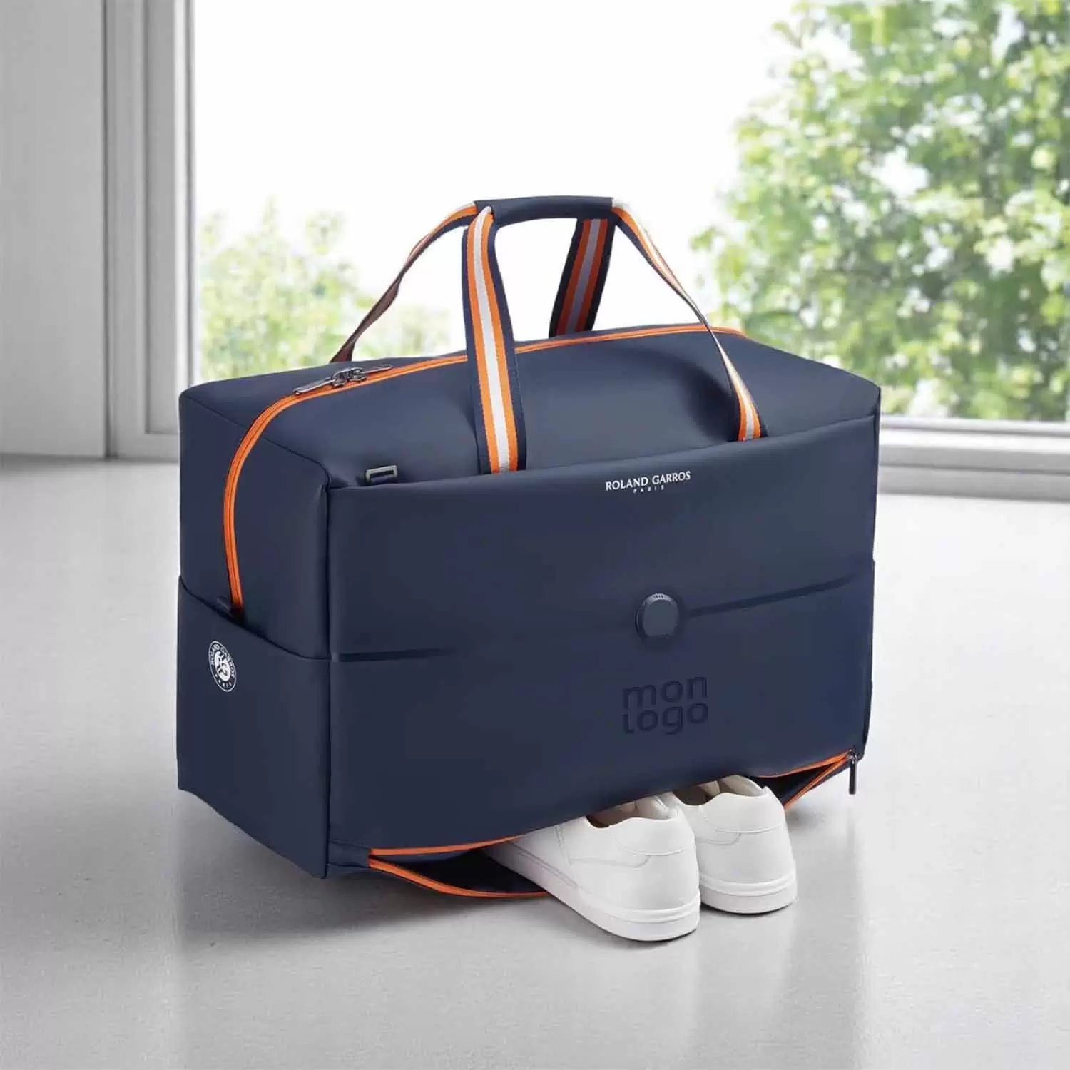 Sac De Voyage Pliable 44 L Avec Fonction Trolley Et Poignée