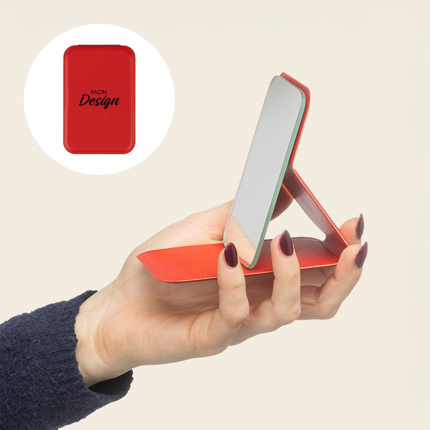 Miroir en laiton Lipsticks de ToiletPaper - Rouges à lèvres - Selet