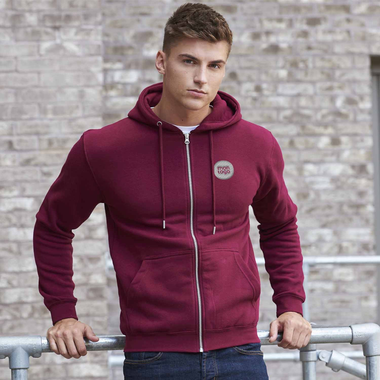 Sweat à Capuche Léger Et Décontracté Pour Homme, élégant, Uni, Coupe Ajustée, Pull à Capuche Respirant à Manches Longues Pour Homme, Sweat à Capuche