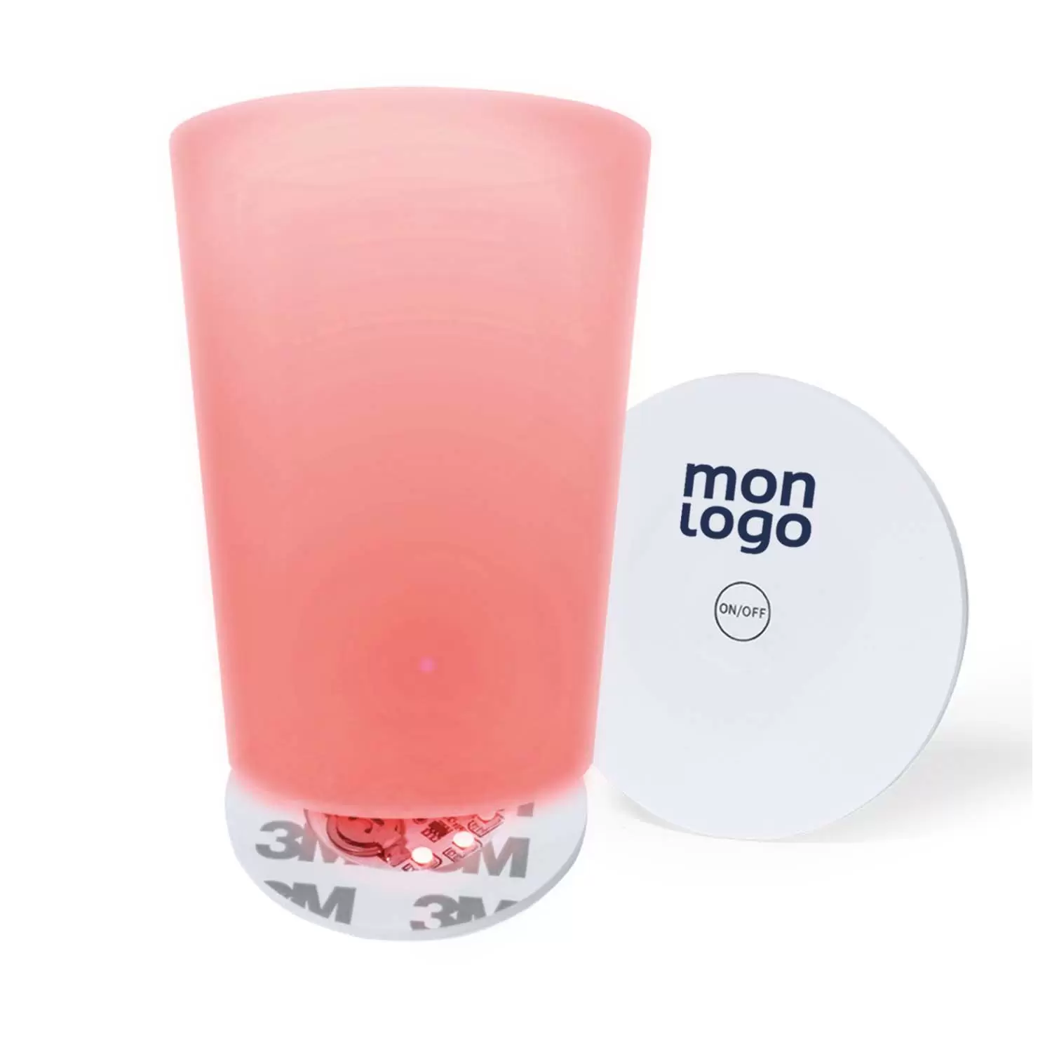 Sous-verres Lumineux Métal – Lot Multicouleur (occasion)
