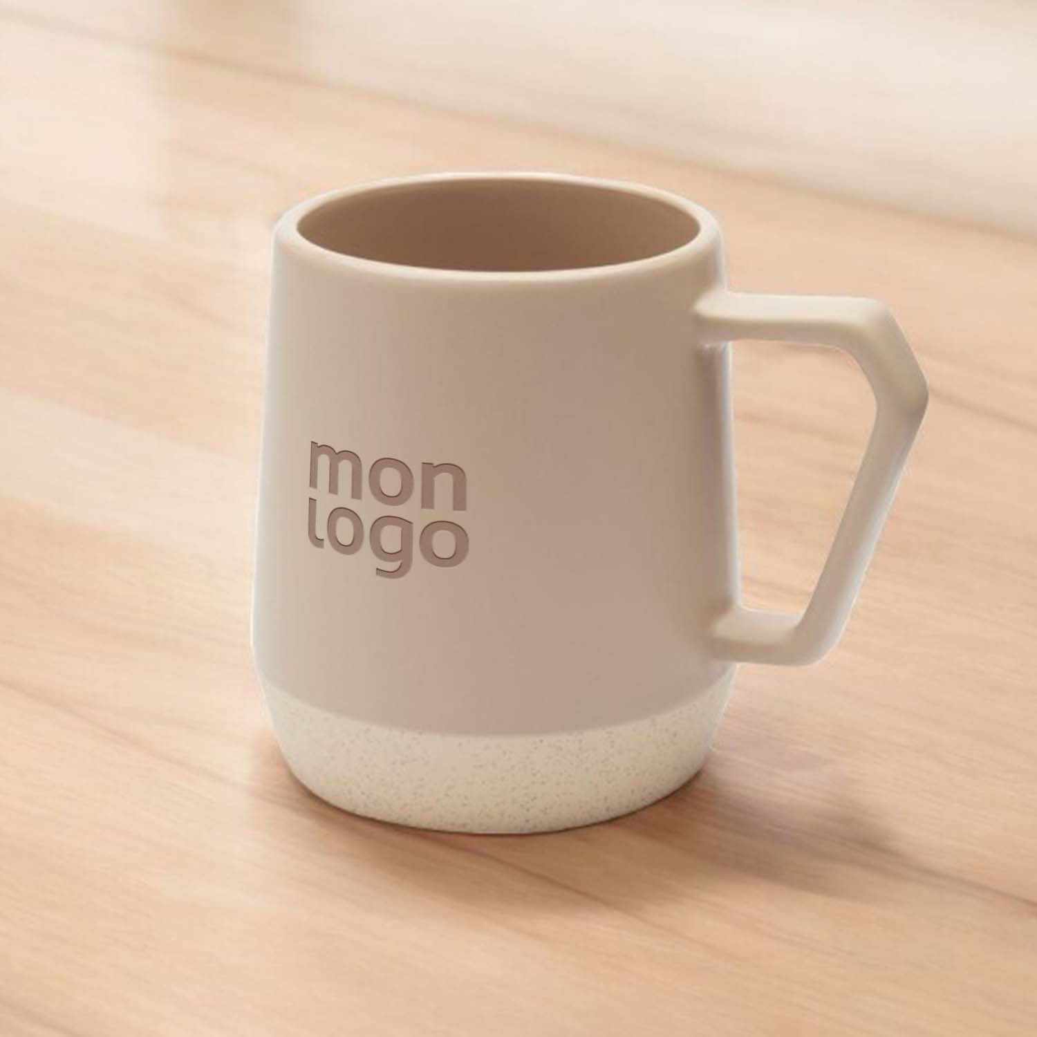 Mug Blanc Céramique Personnalisable ADAMO - Sublimation - Fait Main