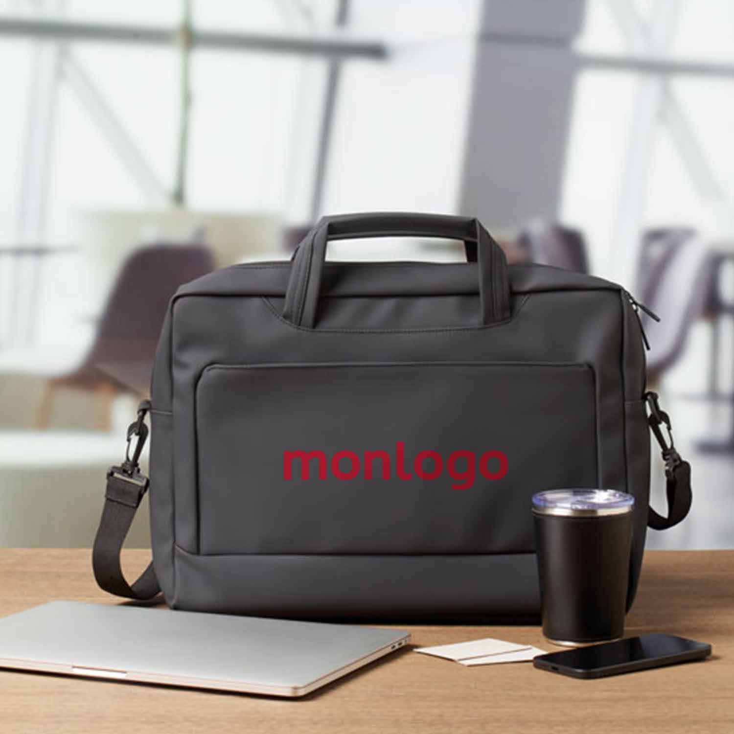 Sacoche Personnalisable En Feutre 'Tayso' Accessoires De Bureau