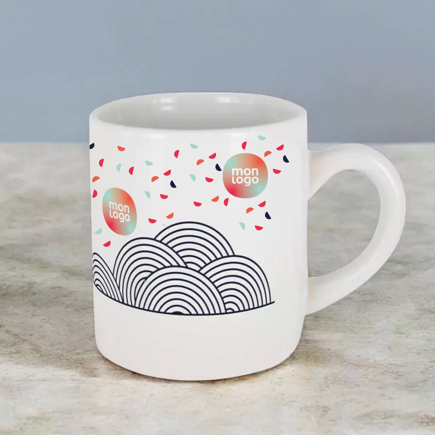 Mug Blanc En Céramique Personnalisable – Sublimation – Tasse Dalida – Fait Main