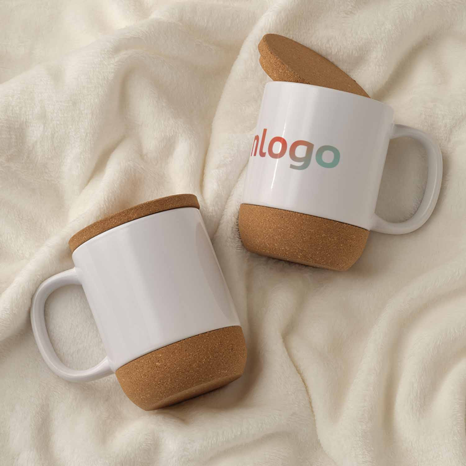 Tasse à Café En Céramique Avec Couvercle En Céramique