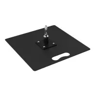 880416 | PLAQUE ACIER 7KG AVEC AXE DE ROTATION