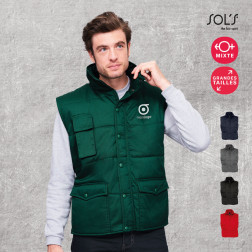 BODYWARMER PERSONNALISABLE MIXTE MULTIPOCHES 'EQUINOX PRO'